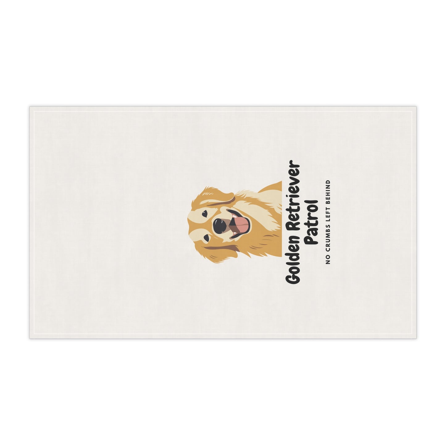 Golden Retriever Patrol Tea Towels - Perfect for Pet Lovers & Dog Enthusiasts