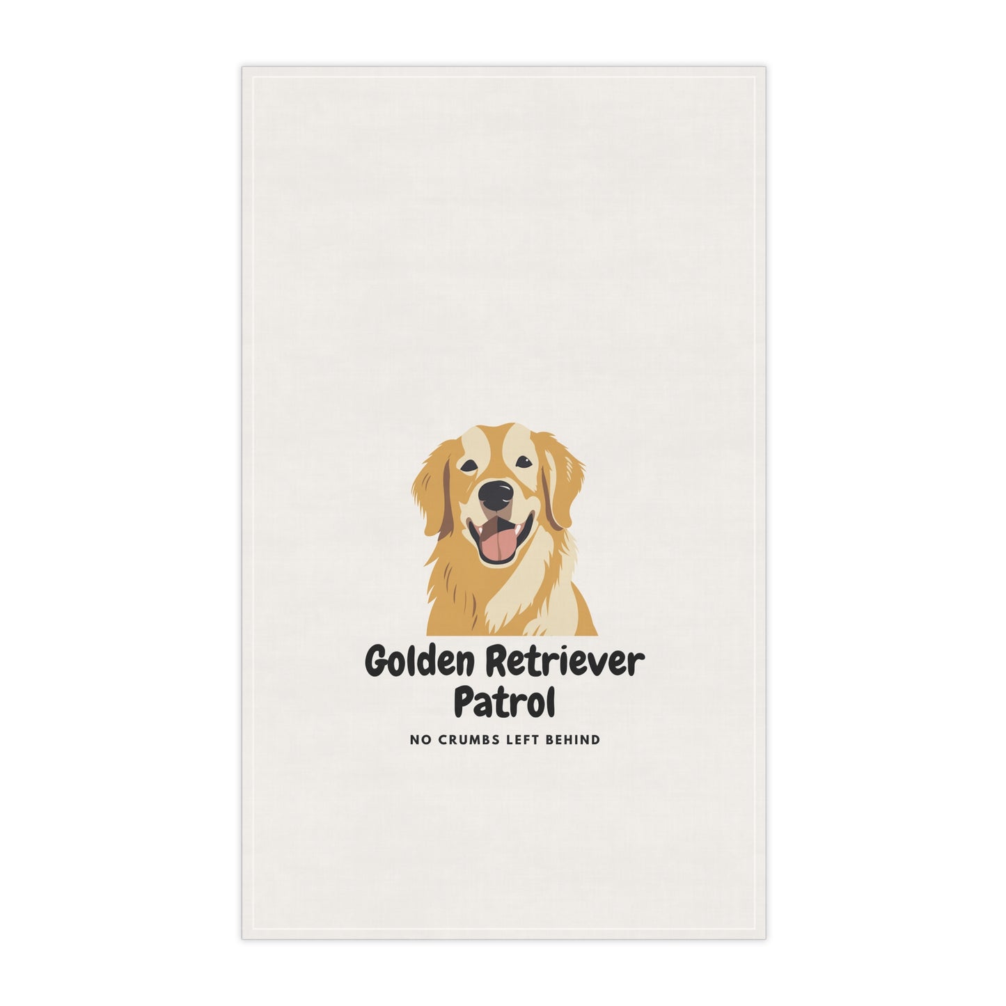 Golden Retriever Patrol Tea Towels - Perfect for Pet Lovers & Dog Enthusiasts