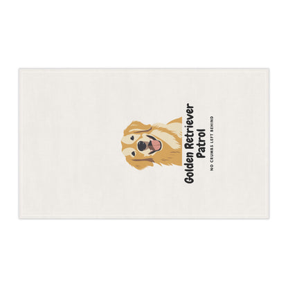 Golden Retriever Patrol Tea Towels - Perfect for Pet Lovers & Dog Enthusiasts