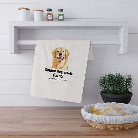 Golden Retriever Patrol Tea Towels - Perfect for Pet Lovers & Dog Enthusiasts